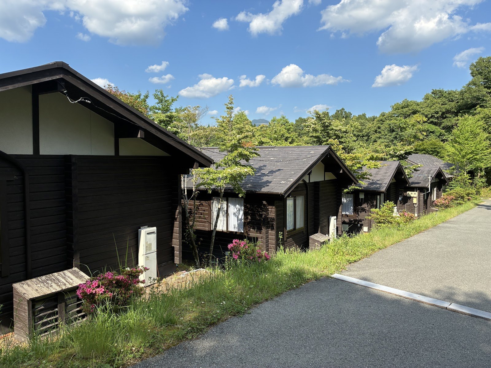 並んで建つ離れの棟