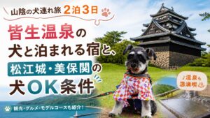 山陰の犬連れ旅